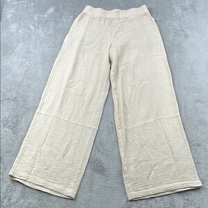 MATE the Label Cream Straight Leg Pants